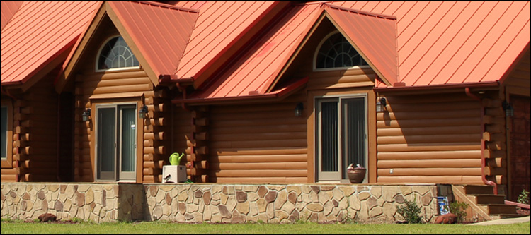 Log Home Sealing in Westerville, Ohio